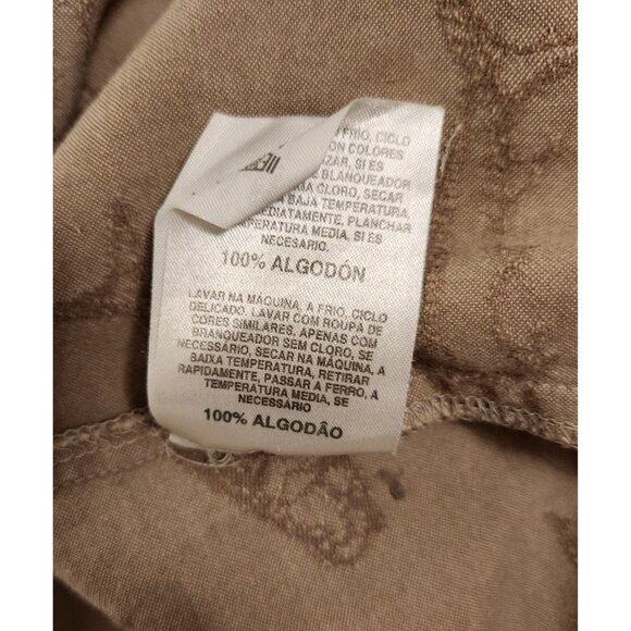 Columbia Button Up Shirt Embroidered Fish Print Short Sleeve Outdoor Mens XL - Picture 14 of 14